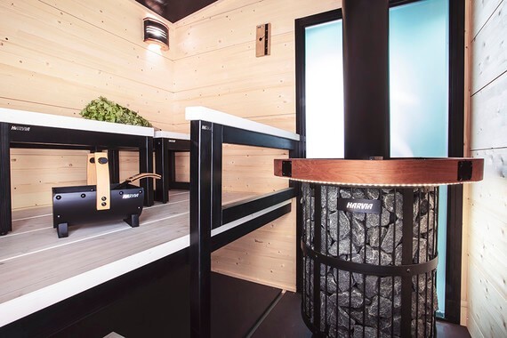 картинка HARVIA Дровяная печь WK240LDLUX Legend 240 DUO от магазина RockWood