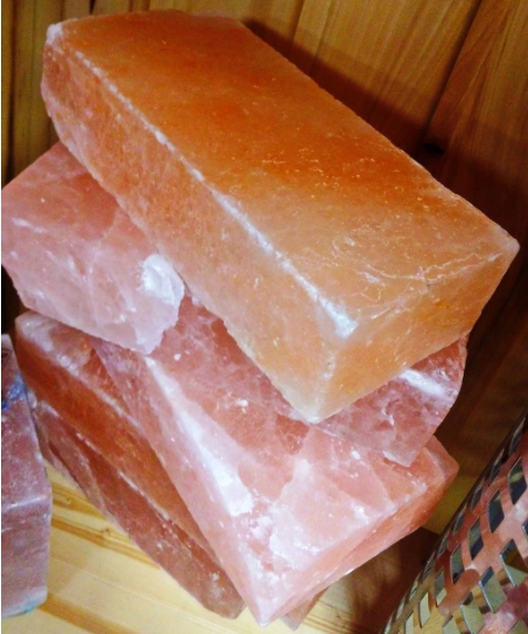 картинка Соль Гималайская Кирпич 200х100х50 мм. от магазина RockWood